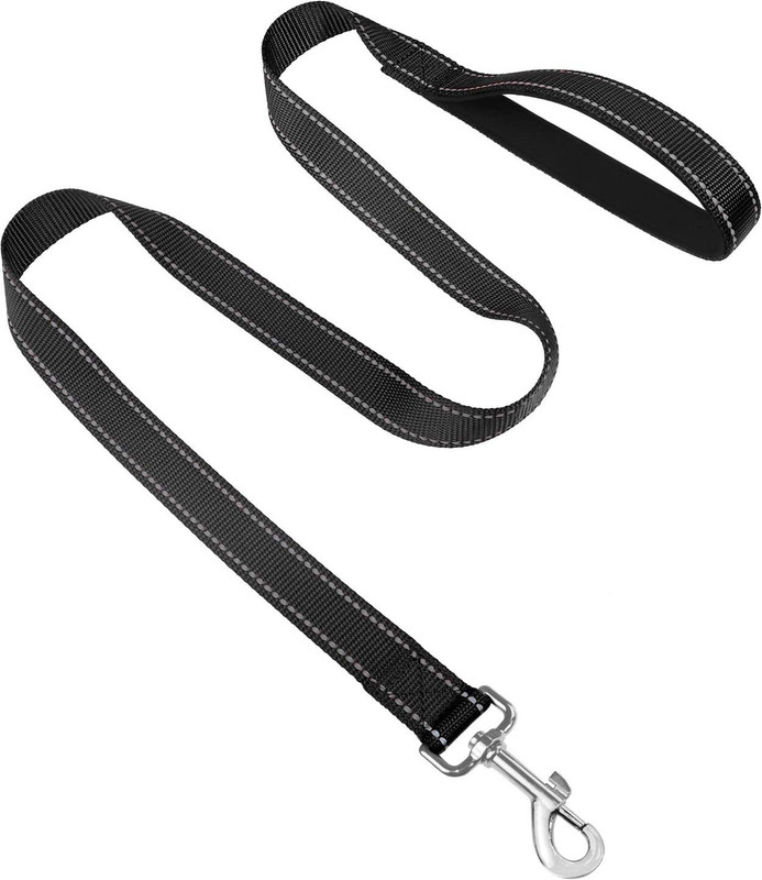 PetVogue 122 cm Dog & Cat Strap Leash(Black)