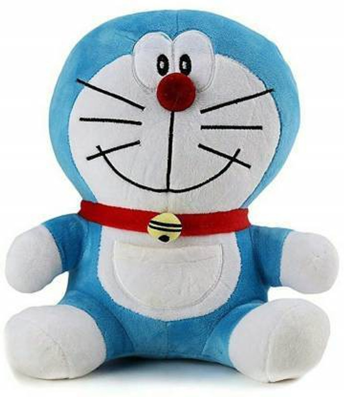 ANKITA ENTERPRISES cute and soft doremon for your small child to play with it home decoration and gift  - 28 cm(Blue)