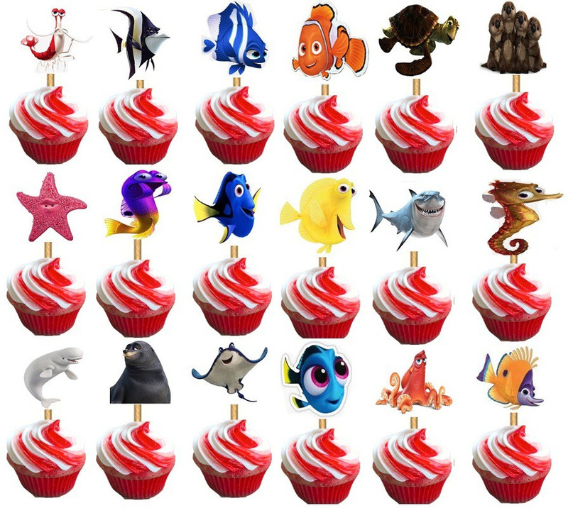 PREMIUM PARTY SHOP Cake Topper(MULTICOLOR Pack of 15)