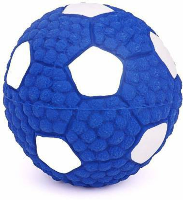 DogTrust Pet Products 3 in 1 Latex Material Dogs and Puppies Squeaky Baseball Rugby Football Rubber Ball For Dog & Cat Rubber Ball For Dog & Cat