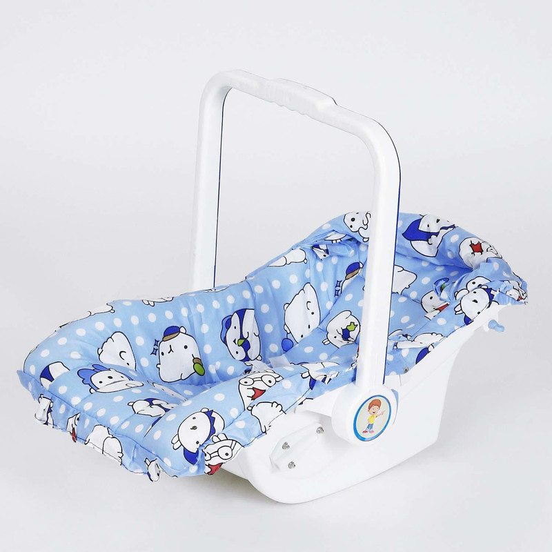baby tone super 12 in 1 tarry cot and baby bouncer Rocker and Bouncer(Blue)