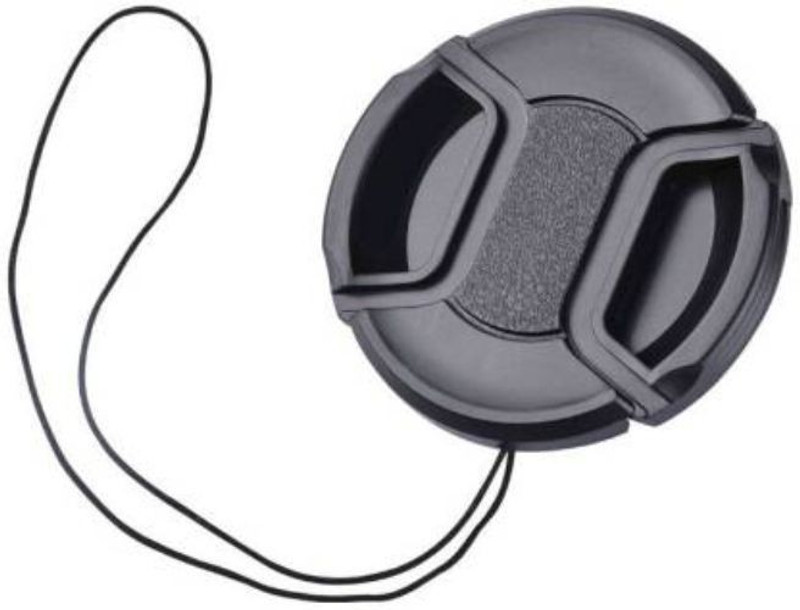 Cam cart 77MM Center Pinch Lens Cap Lens Cap(Black, 77 mm)