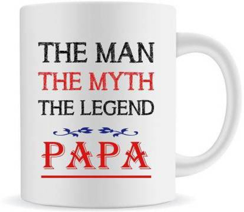 JAIPURART Cup Gift For Father/Dad Ceramic Coffee (350 ml) Ceramic Coffee Mug(350 ml)