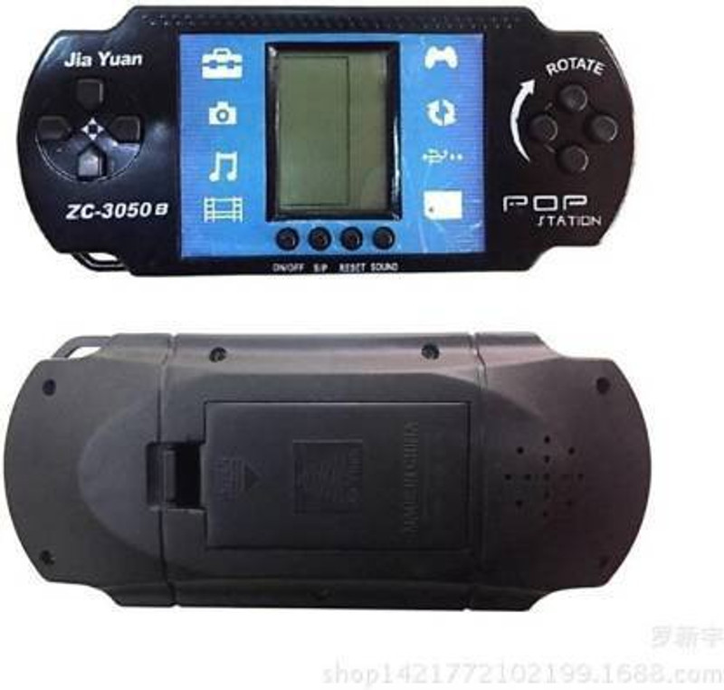 Kmc kidoz Brick Video Game Pop Station Toy for Kids Handheld Gaming Console (Multicolor)(Multicolor)
