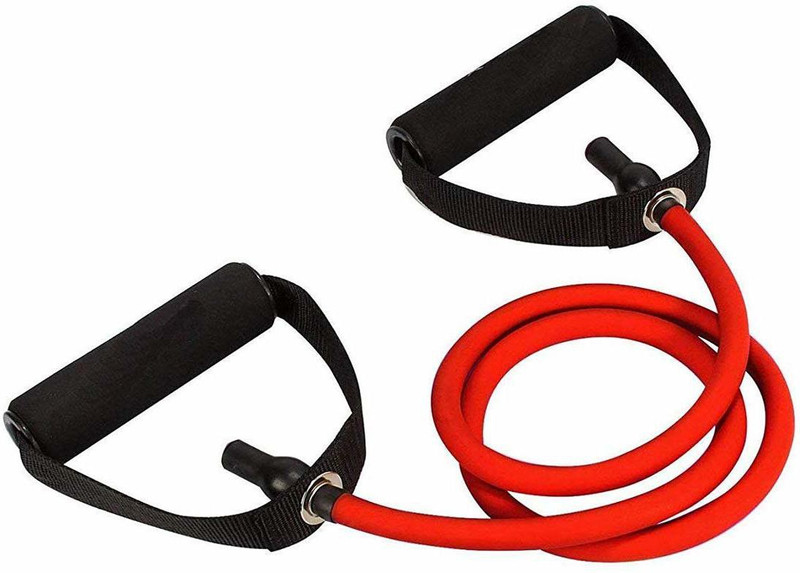 UE Ind Resistance Rope Toning Tube For Fitness Strength Training Resistance Band (Heavy) Resistance Tube(Red, Black)