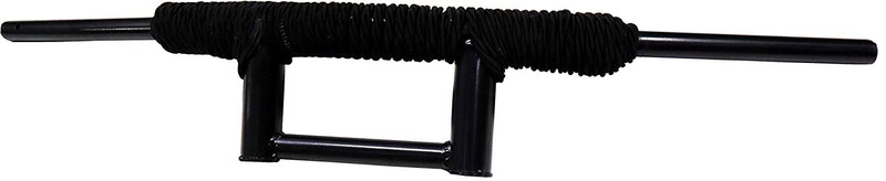 WHEETOYKART Bike Handle Bar Dual Handlebar Pipe/Rod with Rope Black Handle Bar(Black)