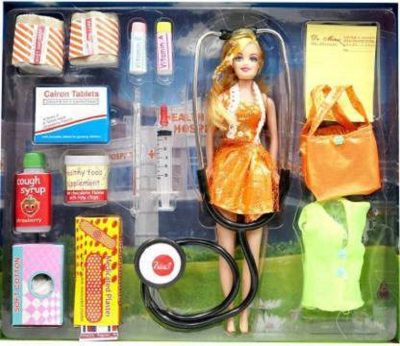 KOOZA COLLECTION doctor set with dr. dolly (Multicolor)(Multicolor)