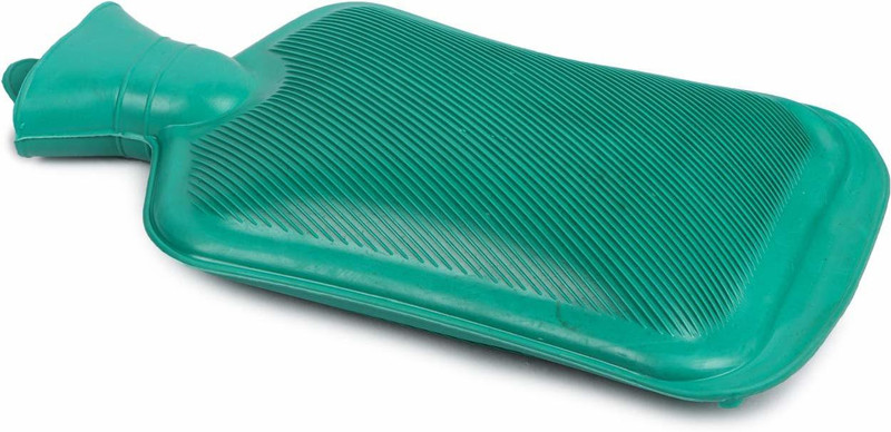 thermomate Hot Water Bottle Heating Pad Non Electric Rubber 1 L Hot Water Bag Non Electric Water Bag Hot water bag 1 L Hot Water Bag(Green)