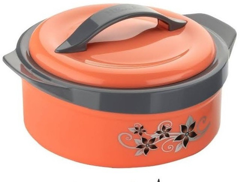 UNICEPT Inner Insulated Casserole Hot Pot for Roti/Casserole 2500ml(Red) Serve Casserole(2500 ml)