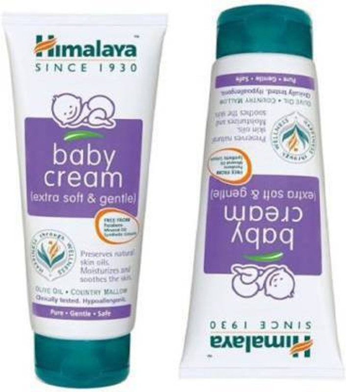 HIMALAYA baby cream extra soft and gentle 200ml pack of 2(400 ml)