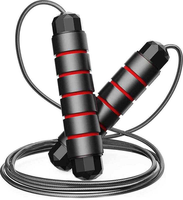 DIVINE HUB DIVINE Skipping Rope for everyone,Jump Rope for Exercise Workout(Multicolor) Freestyle Skipping Rope(Length: 280 cm)