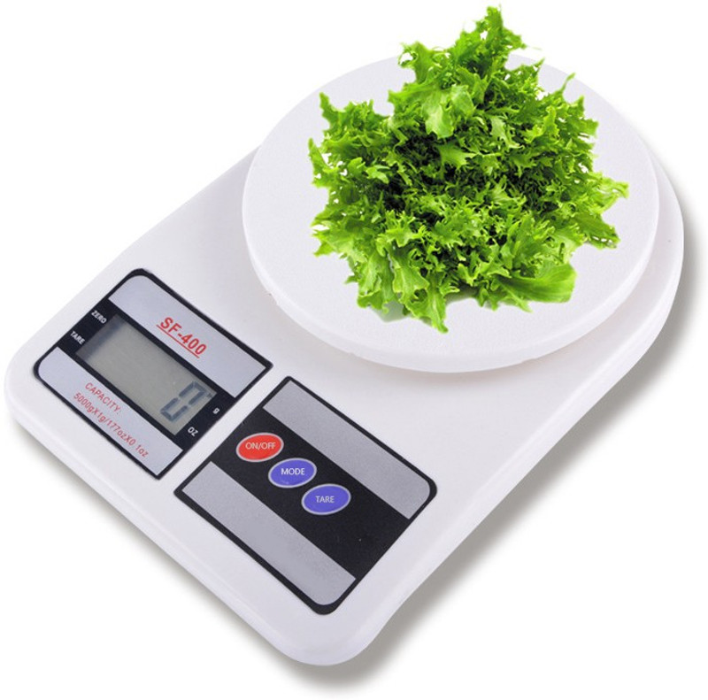 U UZAN Weighing Machine For Kitchen Weighing Scale(White)