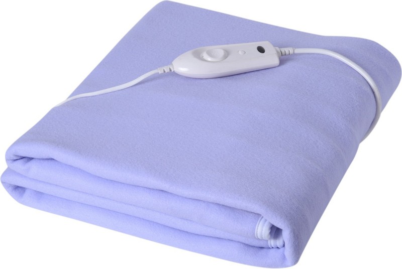 Expressions Solid Single Electric Blanket for Heavy Winter(Polyester, Mauve)