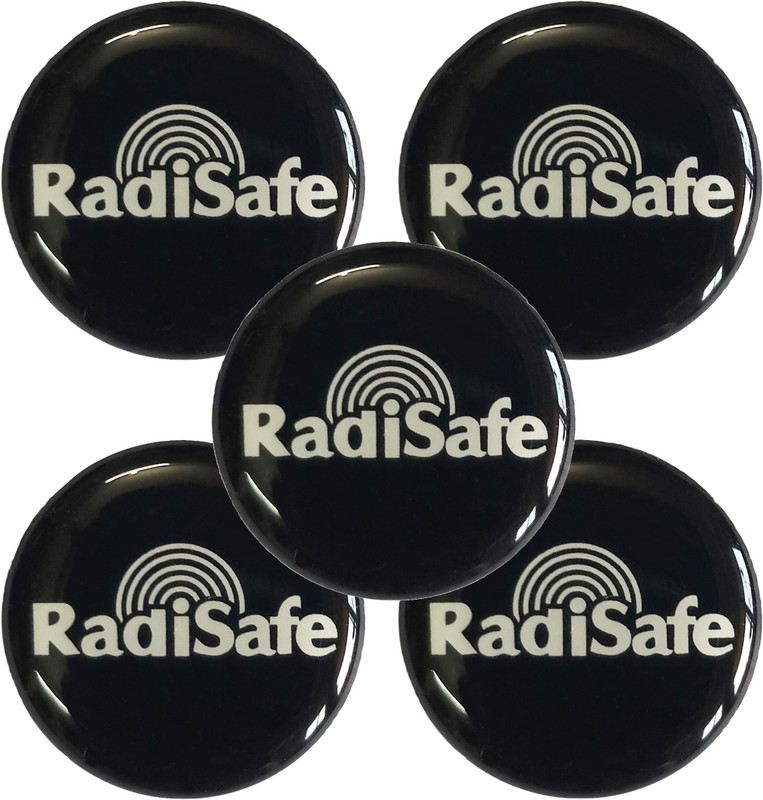 Radisafe Set of 2 Radiation Shielding and EMF Protection Anti-Radiation Chip(Mobile, Laptop, Phone, Tablet, Generic)