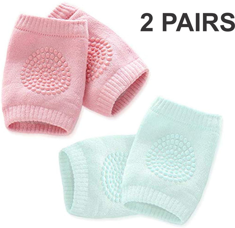 ECOBELL Leg Warmers Kids Soft Anti-slip Elbow Cushion Crawling Knee Pad Toddler Baby Playing Pad Infant Baby Knee Support Baby Kneecap Multicolor Baby Knee Pads(Fancy.)