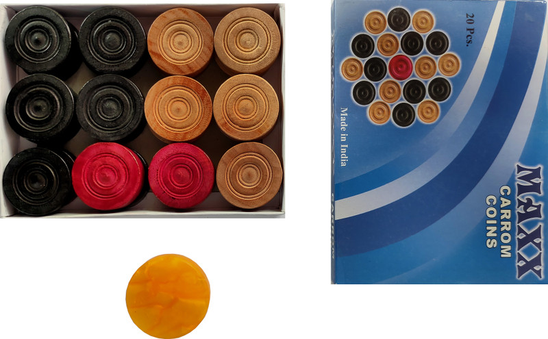 W WRITZO WTZ00WC Carrom Pawns(Pack of 24)