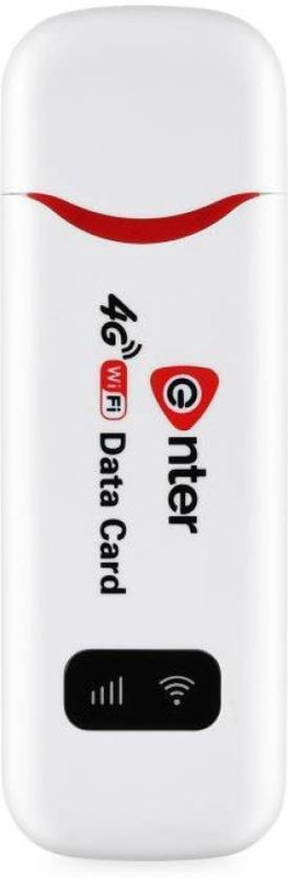 NEXT LABLE ENTER E-D4G+ 150 Mbps Data Card with Call Support(White)