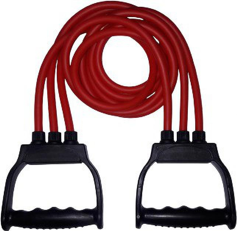 GENXTRA HB_WB_Red Fitness Band(Red, Pack of 3)