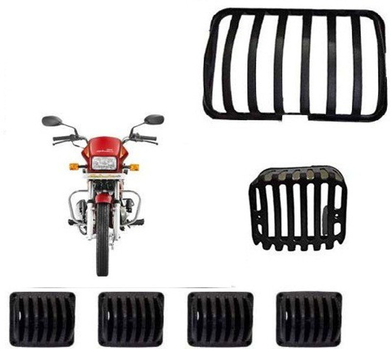 Naturalcreations SldFulPvc 006 Bike Headlight Grill(Black)