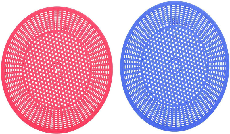 WestFashion Unbreakable 100% Food Grade Plastic Roti Tray (Pack of 2) Tray(Pack of 3, Microwave Safe)