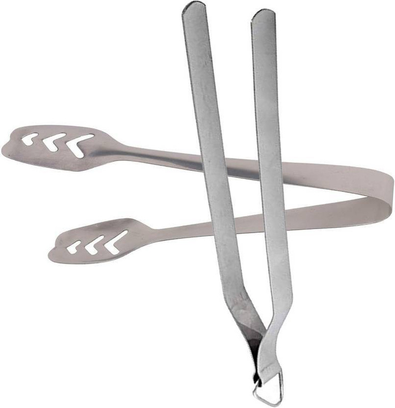 A2SK Stainless Steel Roasting Tong and Momo Tong 26 cm, 18 cm NS, Roasting, Pastry Tong Set(Pack of 2)