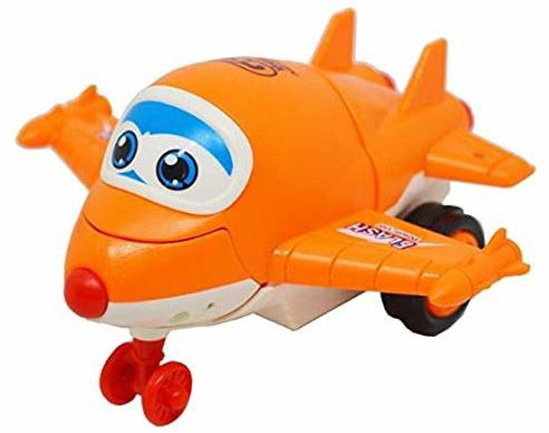 MON N MOL Unbreakable Aeroplane Toy for Kids Frictional Function(Multicolor)