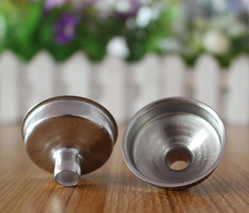 Gabbar Stainless Steel Funnel(Silver, Pack of 2)