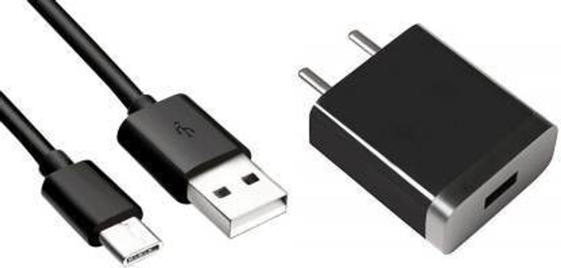Webilla Wall Charger Accessory Combo for Motorola One Power (P30 Note)(Black)