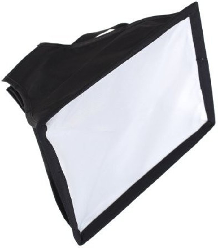 ALFASIYA Universal Cloth Flash Bounce Diffuser for Canon Nikon Sony (cm) Any Camera Flash Diffuser(Black)