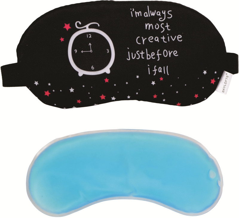 Skylofts Creative Stylish Eye Masks with Ice Pack Sleeping Mask for Travelling(100 ml)
