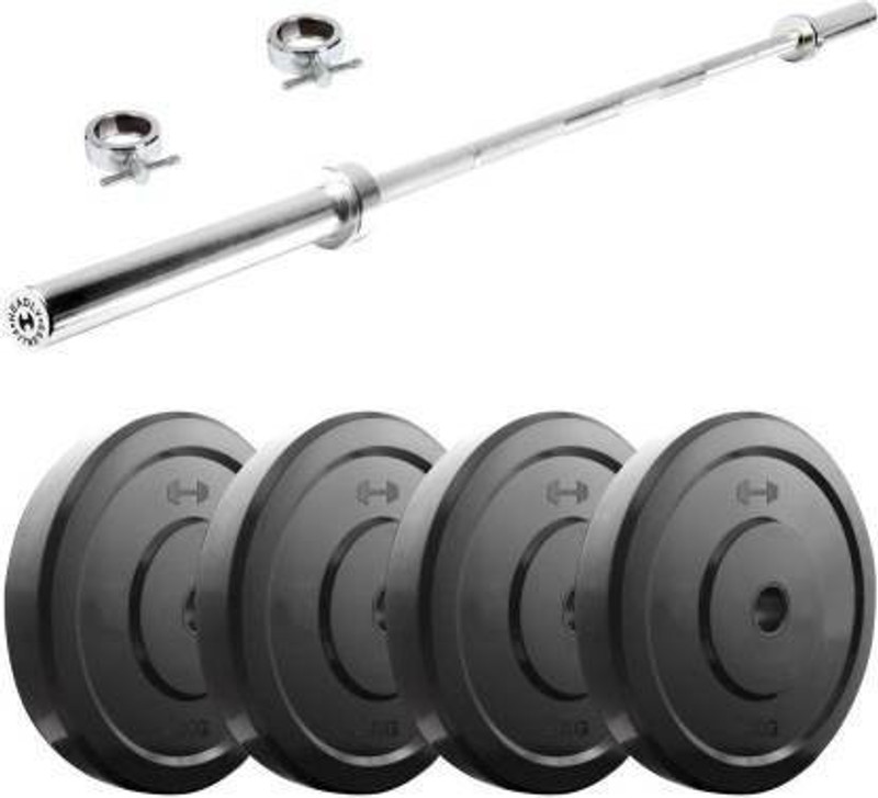Brawl Nation 8KG Home Gym Set With 3 Feet Straight Bar Rod Adjustable Dumbbell(8 kg)