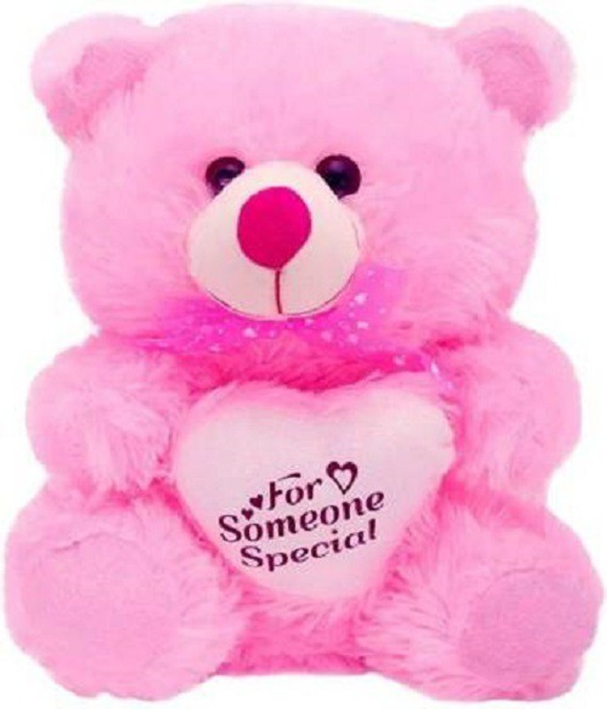 Saubhagye 30 cm pink high quality teddy bear/anniversary gift/cute and soft/someone special/hugable teddy bear (30cm for Someone Special) - 30.08 cm (Pink) - 30 cm(Multicolor)