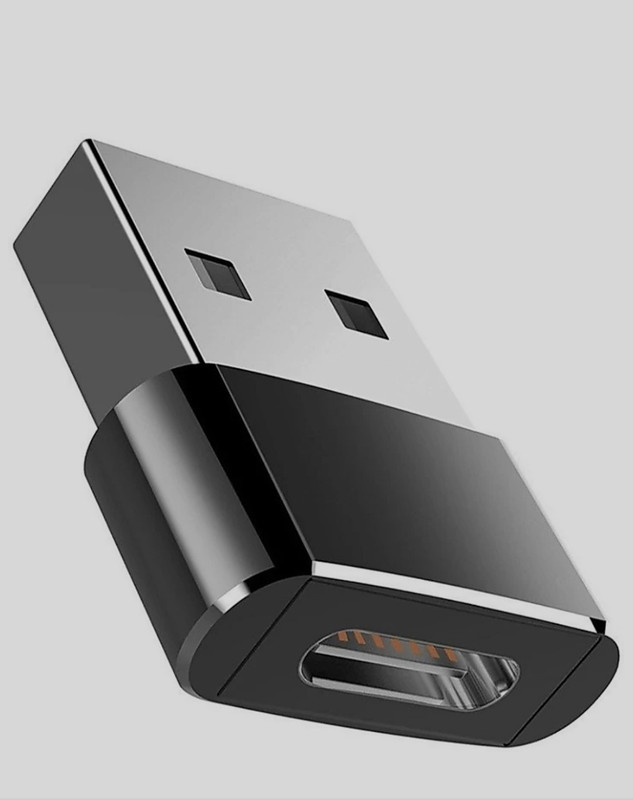 burgeon USB male (Type A) External 3.0 to (Type C) female Converter/Connector Adapter USB Adapter USB Adapter(Black)