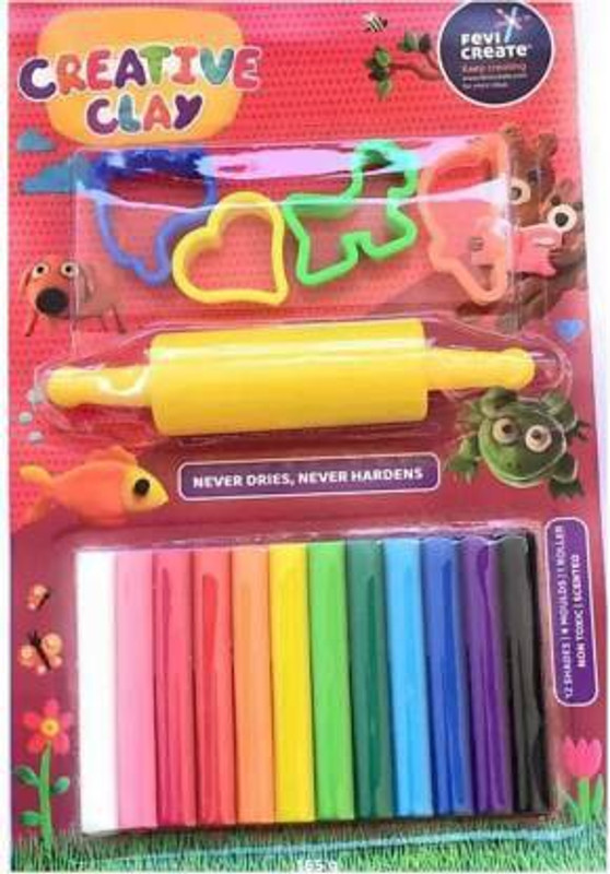 Sellon1 Set of play and learn for kids (Multicolour) Art Clay