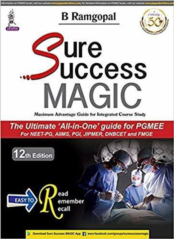 Sure Success Magic - sure sucess magic 12 th edition 2019 by B ramgopal(English, Paperback, Ramgopal B.)