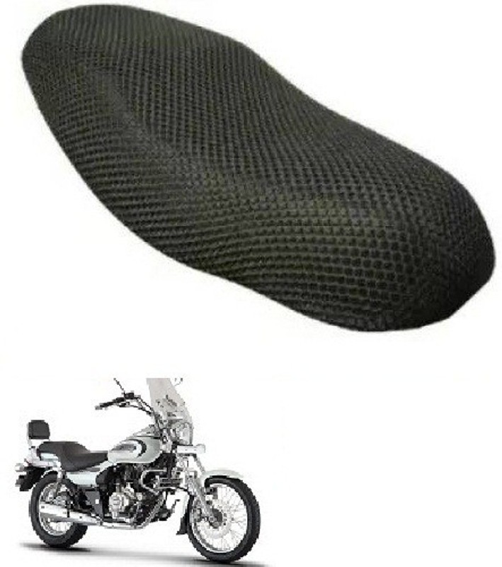Nrv Creation UNQ-MESH-BSC-A16 Single Bike Seat Cover For Bajaj Avenger 220 DTS-i