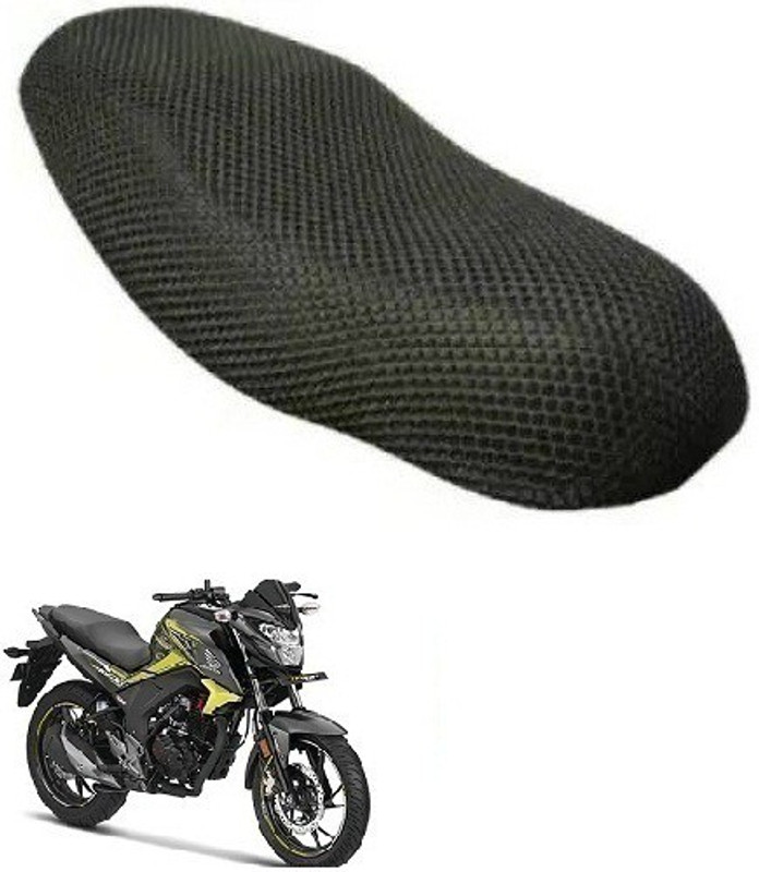 Nrv Creation UNQ-MESH-BSC-A24 Single Bike Seat Cover For Honda CB Hornet 160