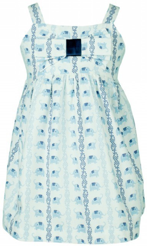 page3baby Girls Midi/Knee Length Party Dress(White, Sleeveless)