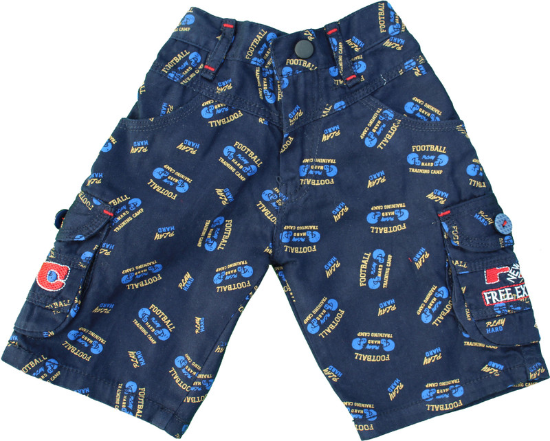 Cardo Three Fourth For Boys(Blue Pack of 1)