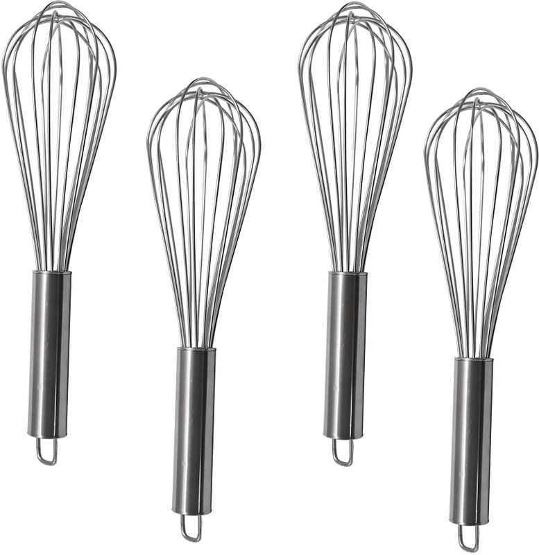 Kitchen4U Plastic Balloon Whisk(Pack of 4)