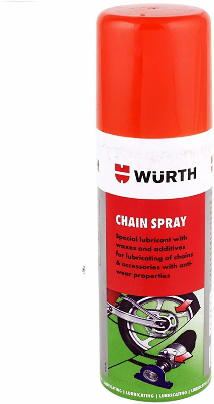 shreenik Wurth chain Lubricant Spray & Chain Cleaner Spray_(150 ml)(Pack of 1) Chain Oil(150 ml)