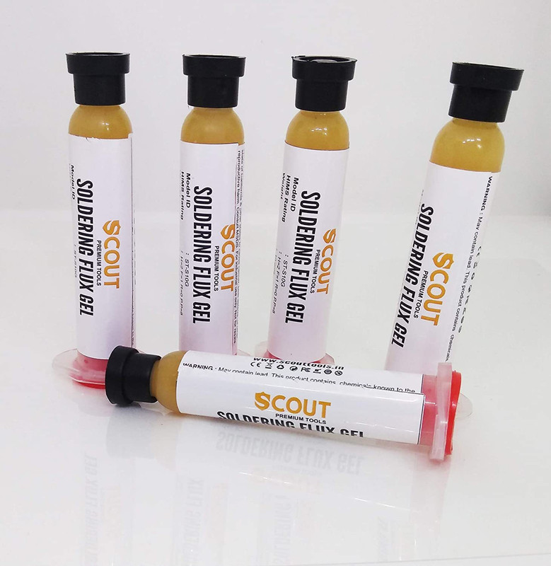 Ekavir Solder Flux Paste RMA-1 0 W Simple(Pointed Tip)