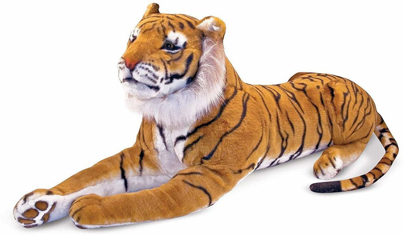 Patly Stuffed Tiger Animal Toy - 47 cm(Multicolor)