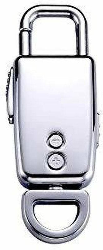 MatLogix Small Voice Activated 8GB Digital Key Chain Audio Recording Device 16 GB Voice Recorder(0 inch Display)