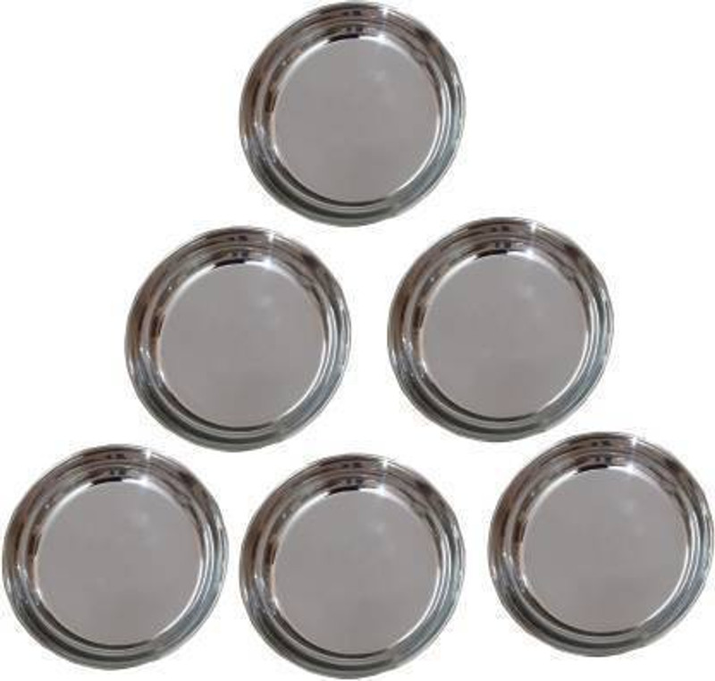 rama kart Stainless Steel Dessert Bowl EXPORT QUALITY DESSERT BOWL(Pack of 6, Steel)