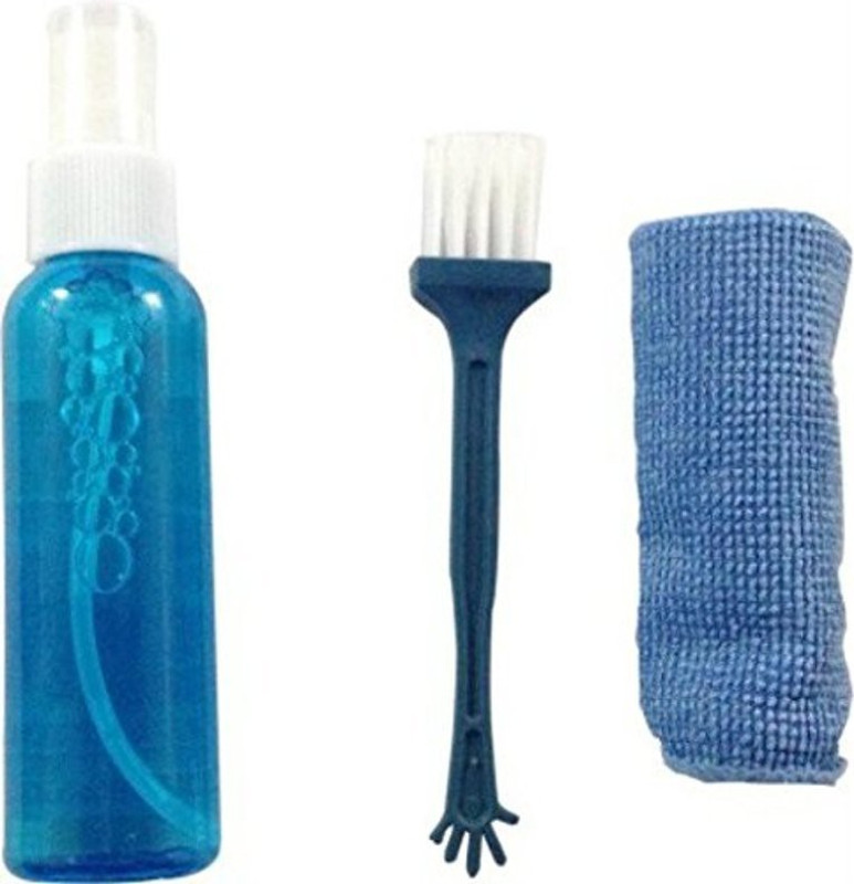 Sadow 3 in 1 Screen Cleaning Kit (Screen Cleaner,Cloth and Brush) For Electronic Devices for Laptops(Screen Cleaner Kit with Brush)