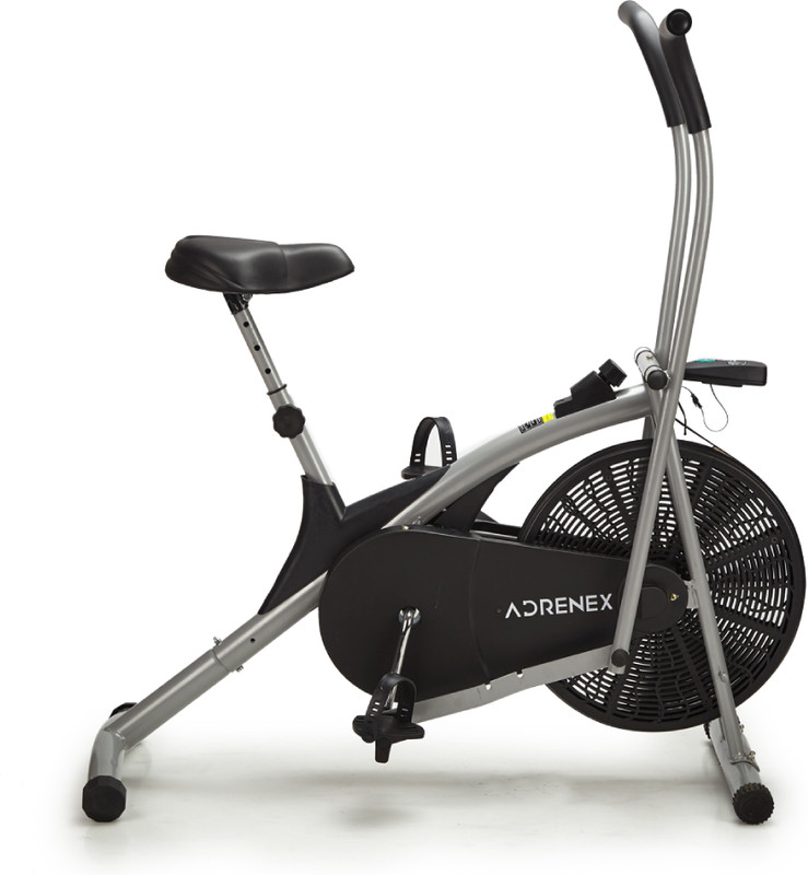 Adrenex by Flipkart AIRBIKE110 Exercise Bicycle with Moving Handles Dual-Action Stationary Exercise Bike(Black)