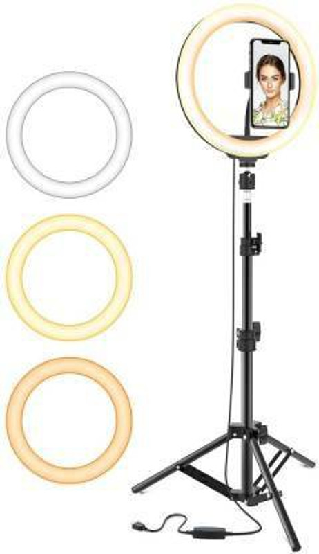 PB Softtech Mobile Flash Accessory Combo for All mobile(Black, White)