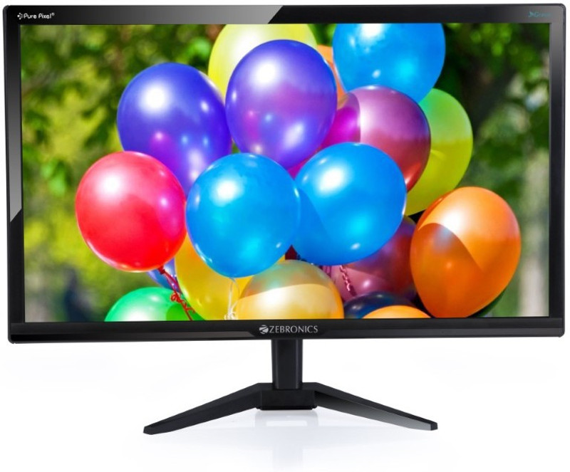 ZEBRONICS 54.61 cm (22 inch) Full HD TN Panel Wall mountable, Anti-Glare display, Sleek Design Monitor (Zeb-A22FHD LED)(Response Time: 5 ms, 60 Hz Refresh Rate)