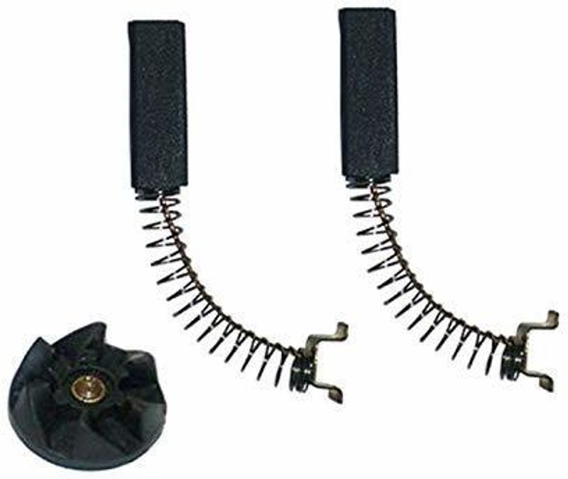 PMW Mixer Grinder Carbon Brush for Sujata - 1set - 2 Piece + Jar Coupler Mixer Grinder Coupler